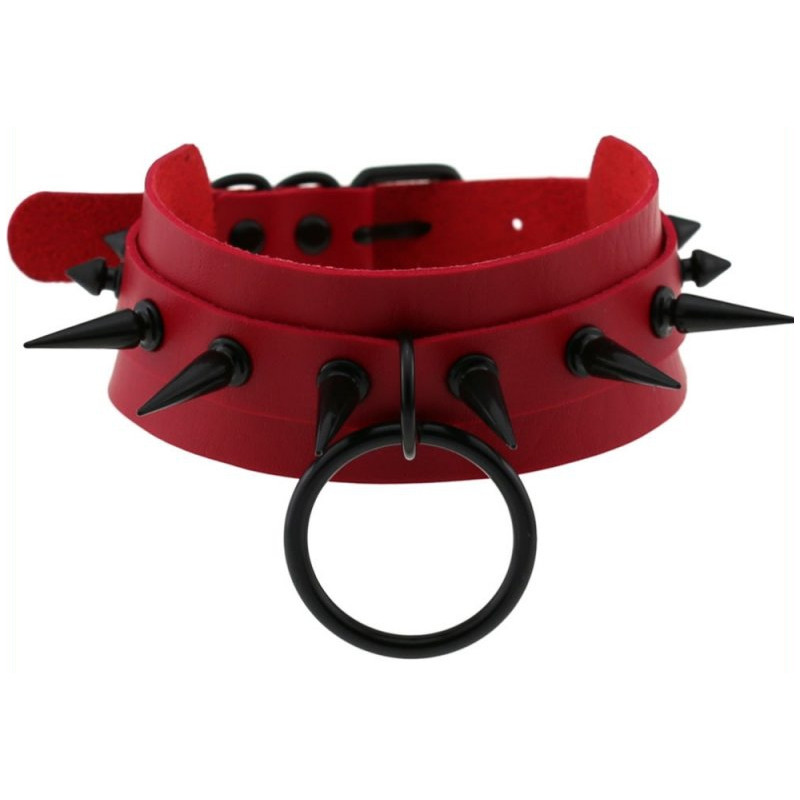 Joy Jewels Collier à pointes Strobo Lish Rouge